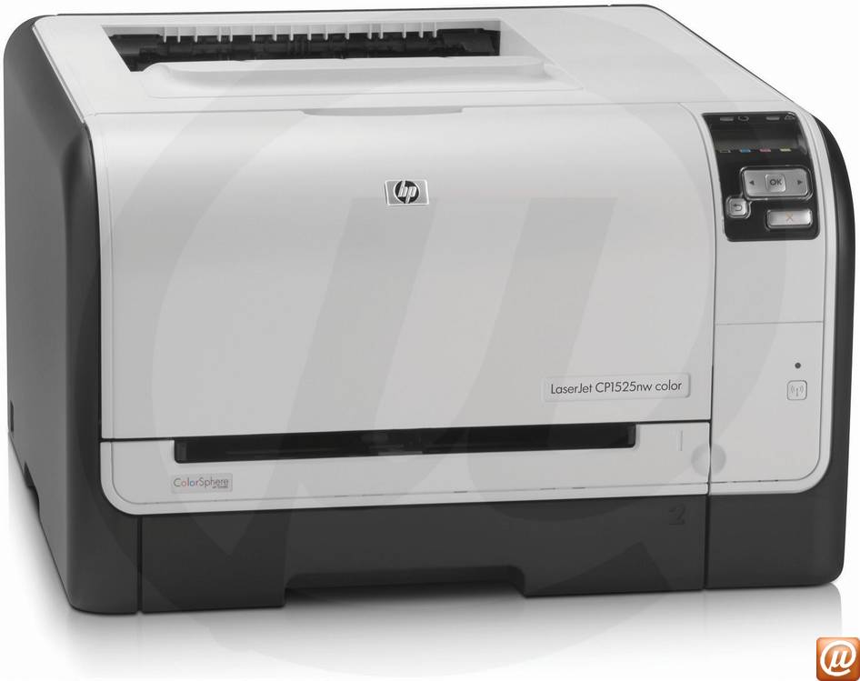 CE875A - Impressora Color LaserJet HP CP1525nw 8ppm 600x600dpi 128MB Rede Wi-Fi (Substitui CP1515N / CC377A)